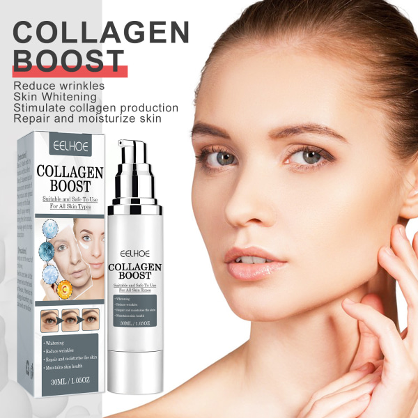 30ml Collagen Anti Wrinkle Cream Firming Resurfacing Tona fina linjer Närande Fuktgivande Skin Repair Cream
