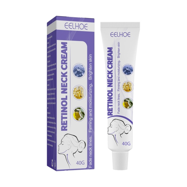 Neck Firming Cream, Anti Aging Moisturizer for Neck & Décolleté, Neck Cream, Double Chin Reducer, Skin Tightening Cream