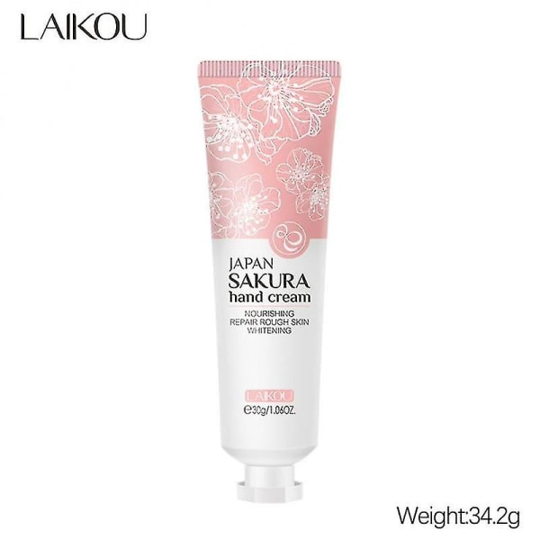Sakura Skin Care Kit Fuktgivande ögonmask Solskyddsmedel Ansiktsrengörande lermask Anti-rynk ansiktsfärg 30 g Handkräm