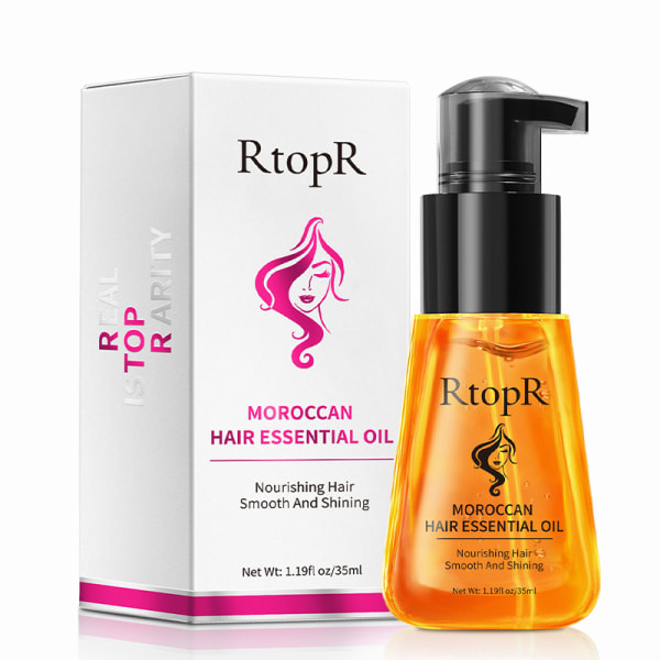 35 ml marockanskt hår eterisk olja för torrt skadat hår Naturligt närande hårserum