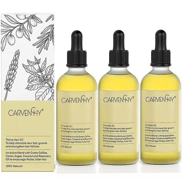 3st Carvenchy Natural Hair Growth Oil, Vegan Natural Hair Growth Oil Ny