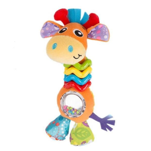 Rattle Giraffe Baby Plush Toy Sound Dial Ramble