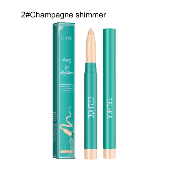 Professionell makeup ögonskuggspenna, Advanced Shadow Stick, Eye Shadow Pencils (Champagne)
