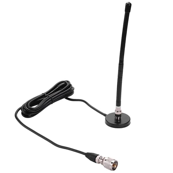 CB-antenne 27MHz blød pisk magnetfod BNC Pl259-stik CB-antenne til Cobra