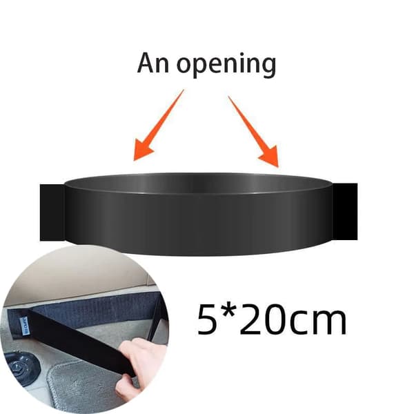 Bil Dobbelt Netting Bagasjerom Oppbevaring Netting Bilgjenstand Fast Netting Bil Organisering Oppbevaring Elastisk Stropp 5x20cm