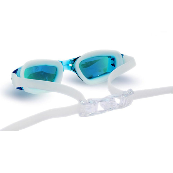 Anti-fog bärbar justerbar rem Vattensport Vuxna Praktisk Silikon Dykning Vattentät UV-skydd Simglasögon Blue 4