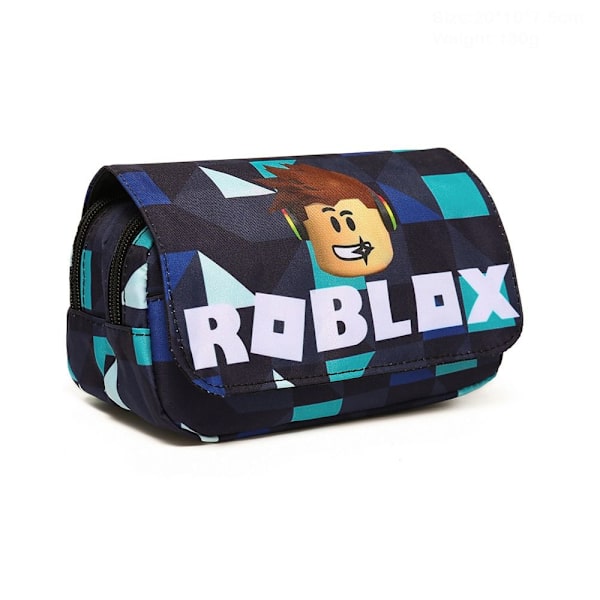 3D-oheislaite ROBLOX-kaksinkertainen kerroksen kynäkotelo 4