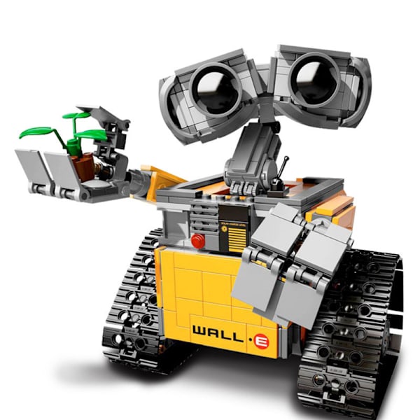 WALL-E robot liten partikelpussel byggstenar gränsöverskridande fjärrkontroll barns programmeringsleksaker