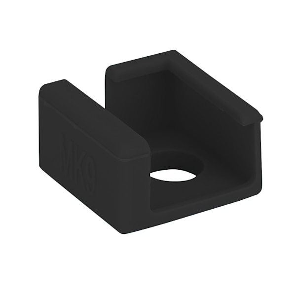 5 st värmeblock isolering silikonhylsa för Creality CR-10/CR10S/Ender 3 MK7 MK8 MK9Svart