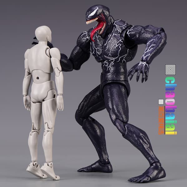 Marvel-filmer SHF Venom Symbiote Amazing Spider-Man rörlig actionfigur modell leksak present-FA-