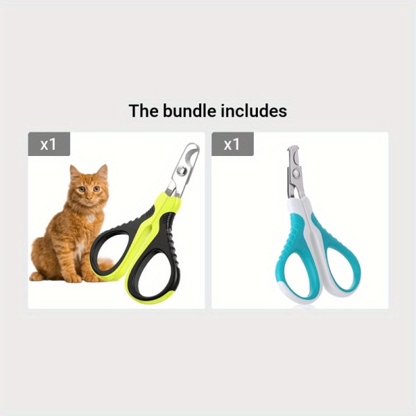 Professional Pet Nail Clippers for Small Animals - Safe and Easy to Use Claw Toenail Trimmer