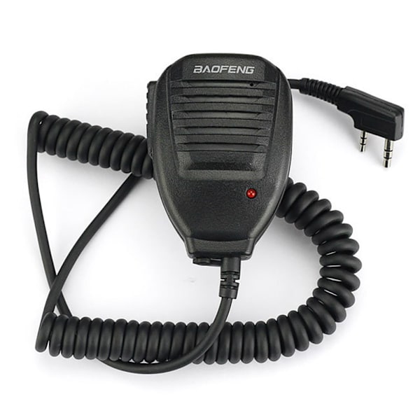 for Baofeng Walkie Talkie Mikrofon Walkie Talkie Høytaler