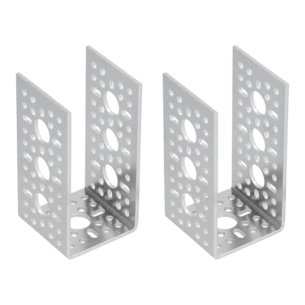 2 stk U-formede aluminiumslegeringsbraketter for robot servo brakett for robot DIY tilbehør