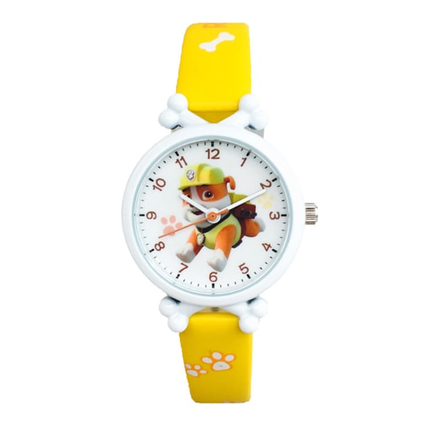 Paw Patrol Quartz Klocka Cartoon Analog Armbandsur Armband Barn Pojke Flicka Present Yellow