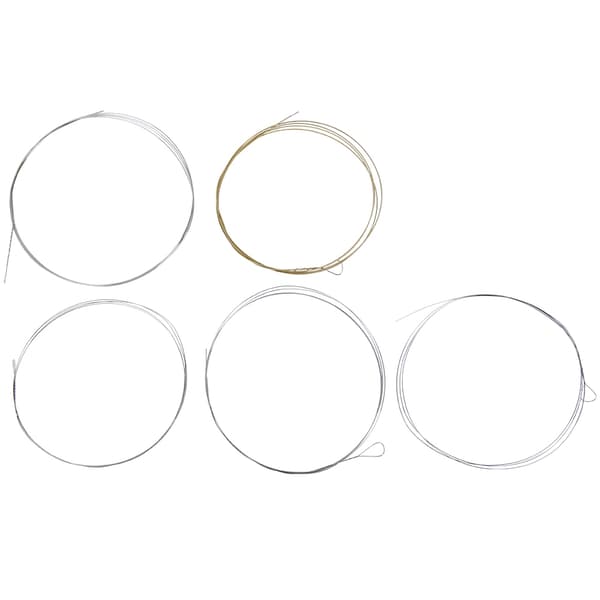 5-pack med högkvalitativa banjosträngar i koppar-legering