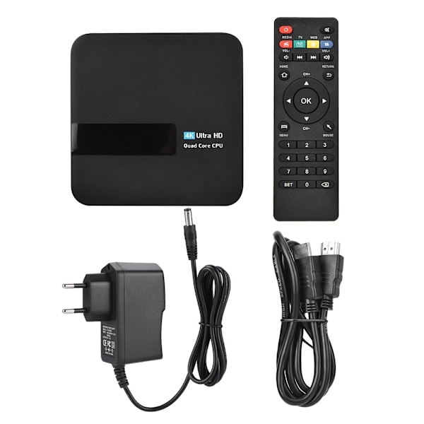 M18 S905W 1+8G WiFi STB Smart TV Box UHD Smart Media Player för Android 7.1
