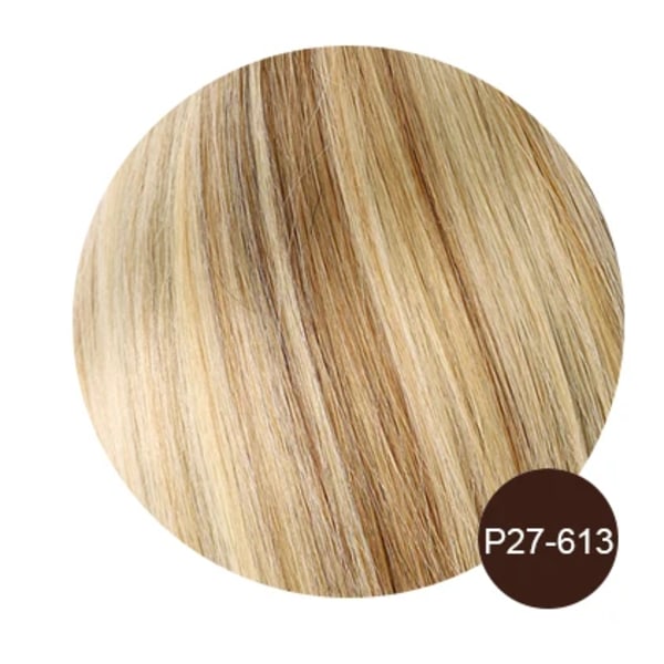 Aito Ihmishiusten Pidennys, Suora Hiusten Paketti, Eurooppalainen Remy Luonnollinen Ihmishius, 100g, Voidaan Kihartaa, Aito Ihmishiusten Pidennykset P27-613 P27-613 16Inches