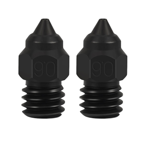 Härdat stål 0,2 0,4 0,6 0,8 3D-skrivarmunstycke för Ender3 5Pro/ Ender3V2/CR6SE/CR10 utskriftsmunstycken 2PCS