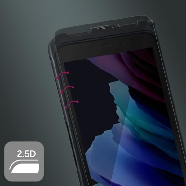 4Smarts 9H Karkaistu lasikalvo Samsung Galaxy Tab Active 3 - Läpinäkyvä