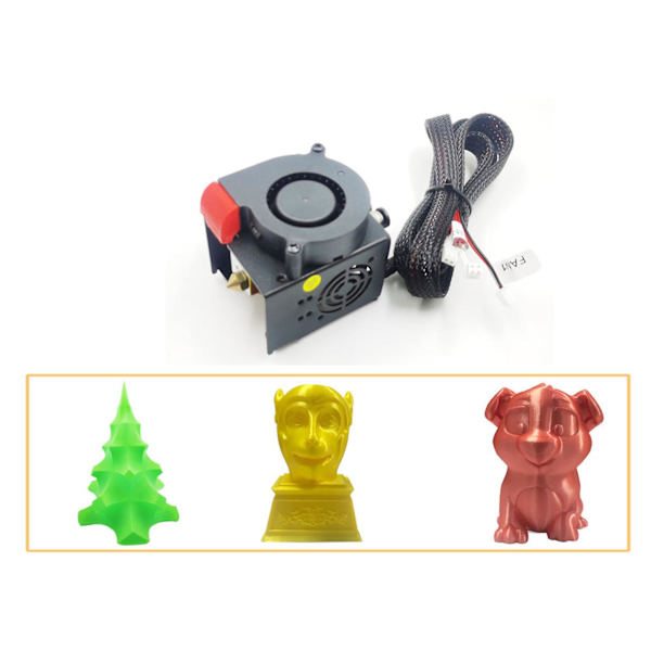 3D-printer Hotend Print Head Ekstruder Kit til Z6 Z6b Z6f Z6fb 3D-printer Support Pla Abs Tpu Filament