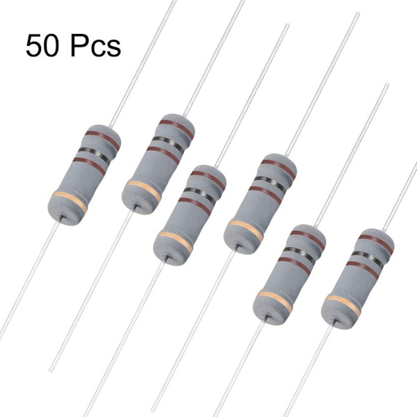 100 Ohm Modstand Kulfilm Modstand 50STK 50STK 50 pcs 50 pcs