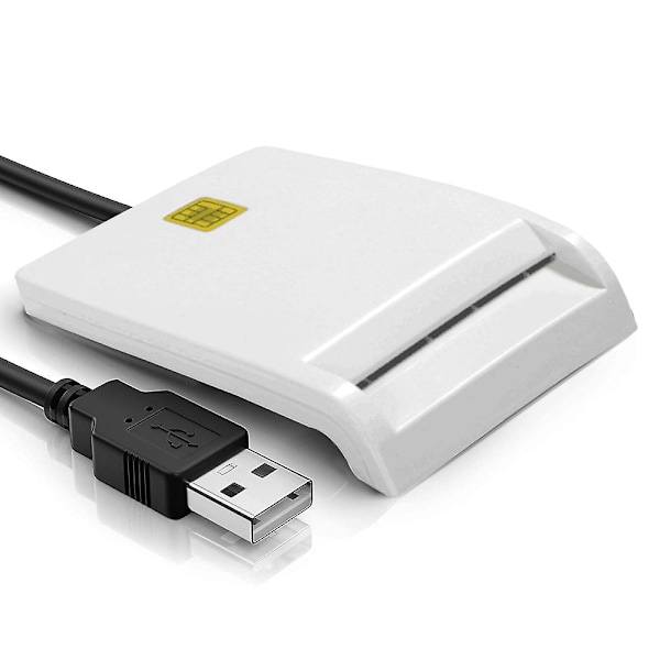 Smartkortleser Dod Military Usb Common Access Cac Kompatibel med Windows, Mac Os og
