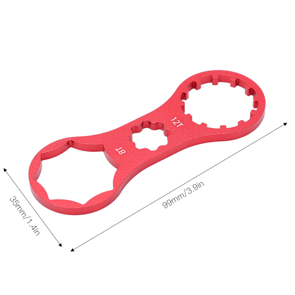 Sykkelgaffel Fjærgaffel Fjerningsnøkkel Sykkel Akseldeksel Nøkkelverktøy for Suntour XCR XCT XCM for RST Gaffel