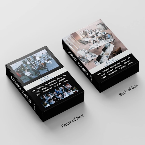 55 st Seventeen fotokort Seventeen Lomo-kort Seventeen FML nytt album Lomo-kort Seventeen vykort Present till fans (FML-2)