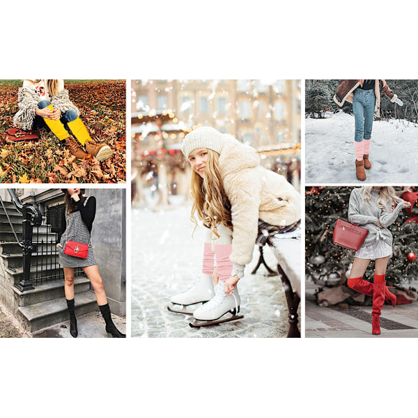 Naisten muotileggingsit 80-luvun ribitehosteella White