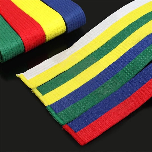 Taekwondo midjeband kampsport bälte SVART Black