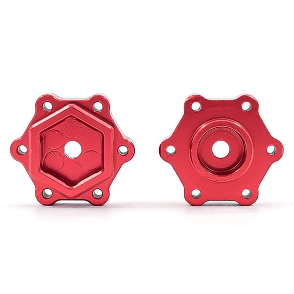 Hex Konverter Hex Hoved Forbindelse Udvidet En Side 5mm 2stk Erstatning til LOSI 1/8 LMT SOLID AXLE 4WD RC Bil