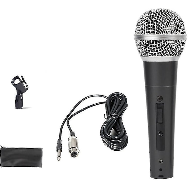Shure Sm58 Vokal Dynamisk Kablet Mikrofon (med Afbryder) -q Ny 2024 Høj Kvalitet