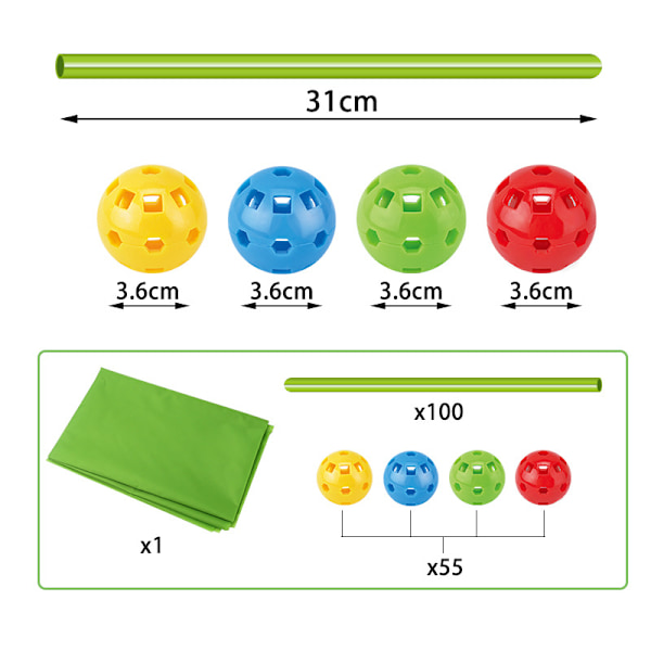 55 osainen DIY-telttamaja, linnoituslelu lapsille, rakennussarjat lapsille, rakenna oma luola lapsille 5 6 7 8 9 10 11 12