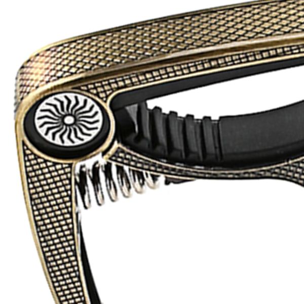 1/2/3 Guitar Capo til Akustisk Clip Hurtig Skift Klemme Nøgle til Bronze 9.3x7.5x1.5cm Bronze 9.3x7.5x1.5cm Set