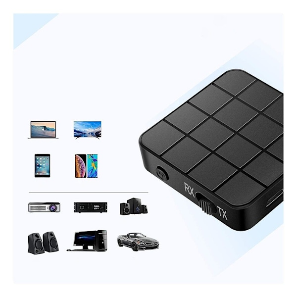 Bluetooth-adapter, Bluetooth-sendermottaker 5.0 Bluetooth-adapter - Perfet