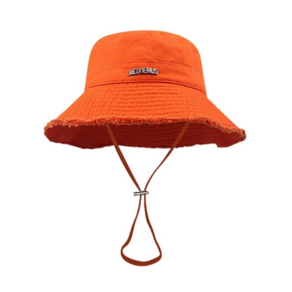 Bucket Hat Cap - Orange