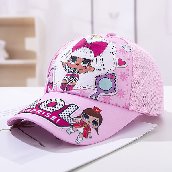 Mesh basebollkeps Snapback Trucker Hat Barn Flicka Pojke Present LOL Surprise