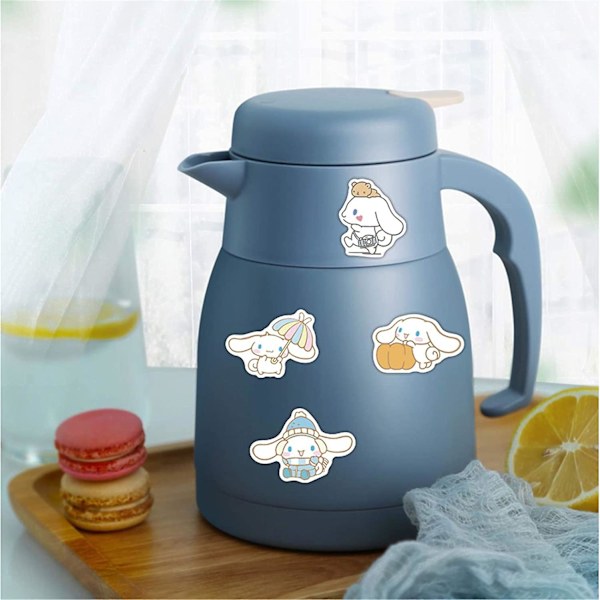 Cinnamoroll Stickers Søde Tegneserie Stickers til Hydro Flask Laptop Vandflasker Skateboard til Børn og Teenagere