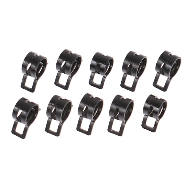 10 stk Slangeklemmer Drivstoffslanger Vannrørklemme Luft Slange Rask Diameter 12MM