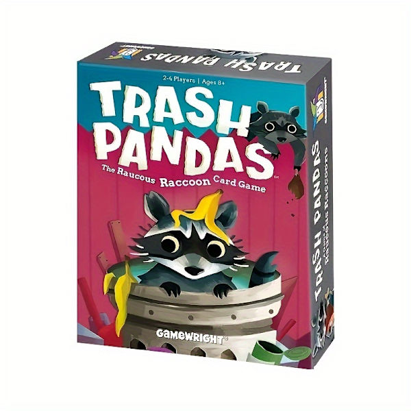 Trash Pandas - Det bråkete vaskebjørn-kortspillet Et perfekt familievennlig fest-spill Ages8+