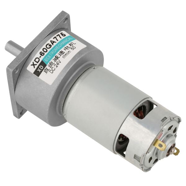 35W mikro DC-moottori metallivaihteella, nopeudensäätö CW/CCW (24V 30rpm)