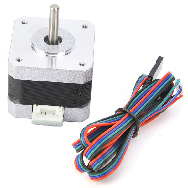 DC4.0V 1.2A 1.8° Nema 17 Bipolar Stepmotor 320mN.m/45oz.in til 3D-printer 34mm højde