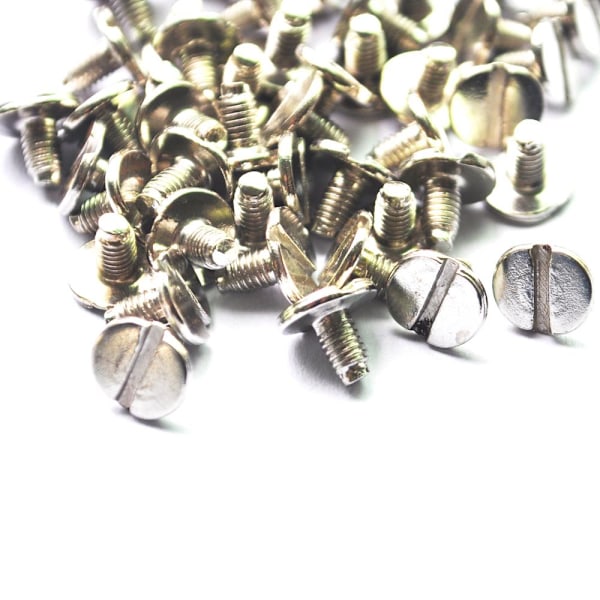 100 stk./sæt 9,5 mm nitter pigge skruebag kegl studs punk stil