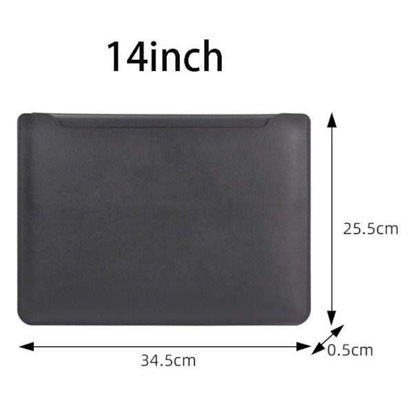 Kannettavan tietokoneen suojakotelo HARMAA 14 TUUMAA harmaa grey 14 inches