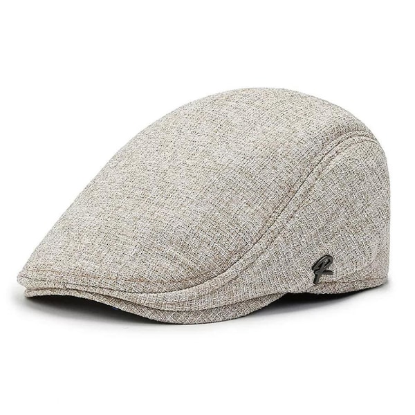 Stylish old man cap in a modern design - Several colors / sizes Beige Beige