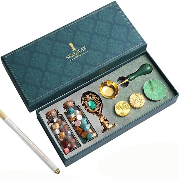 Sigillvaxstämpel p Wax Seal Stamp Set
