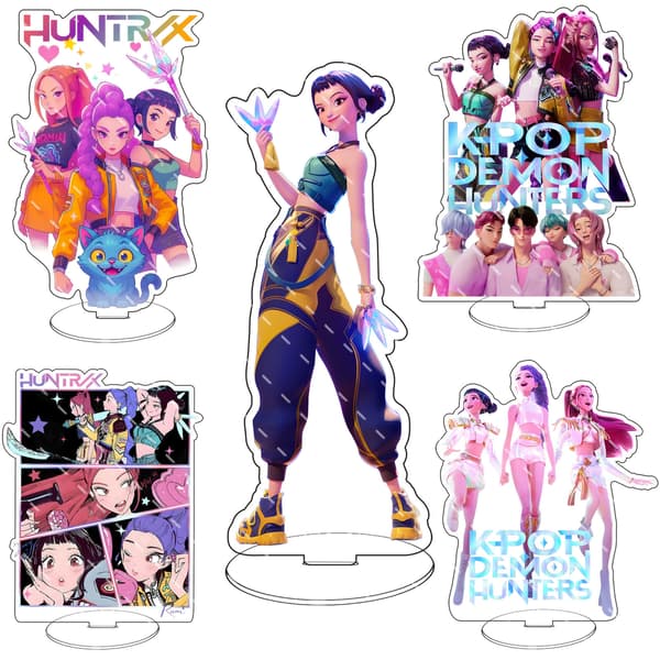 Demon Slayer K-Pop Akryyliteline | Pöytäkoriste Animehahmo Combination-2 Pattern printed inside