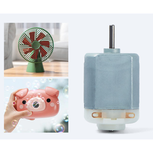 Micro 130 Motor Leksaksmotor Teknik Fläkt Vetenskapsexperiment Fyrhjulsdrift Motor DC Liten Motor 10-pack
