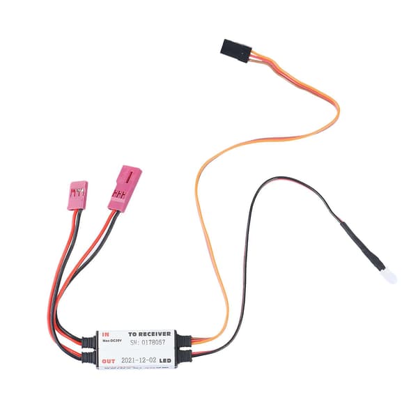 Rcexl Opto Gas Engine Kill Switch Avstängningsversion 2.0 Kompatibel med Rc Flygplanstillbehör