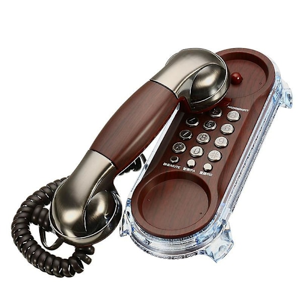 Veggmontert telefon Kabeltelefon Fasttelefon Antik Retro